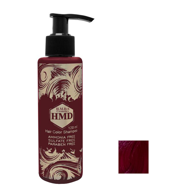 شامپو رنگ مو اچ ام دی اس کازمتیکس شماره 408 حجم 120 میلی لیتر رنگ قرمز آتشین شامپو رنگ مو اچ ام دی اس کازمتیکس شماره 408 حجم 120 میلی لیتر رنگ قرمز آتشین