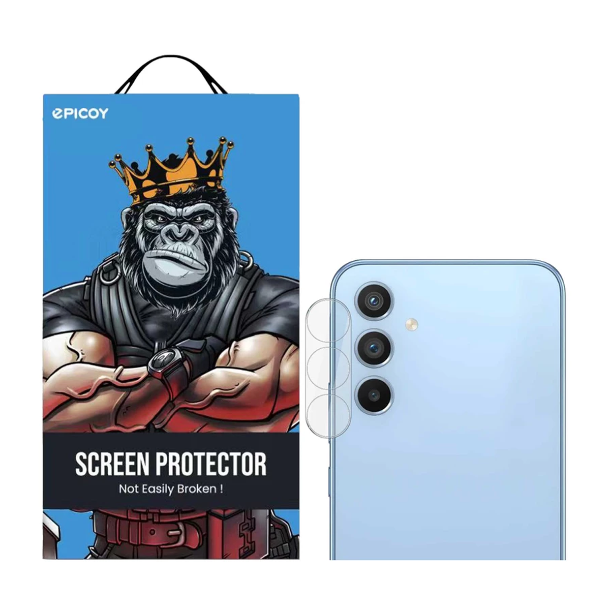 محافظ لنز دوربین گوشی سامسونگ Galaxy A14 اپیکوی مدل 3D-Clear-بی رنگ محافظ لنز دوربین گوشی سامسونگ Galaxy A14 اپیکوی مدل 3D-Clear-بی رنگ