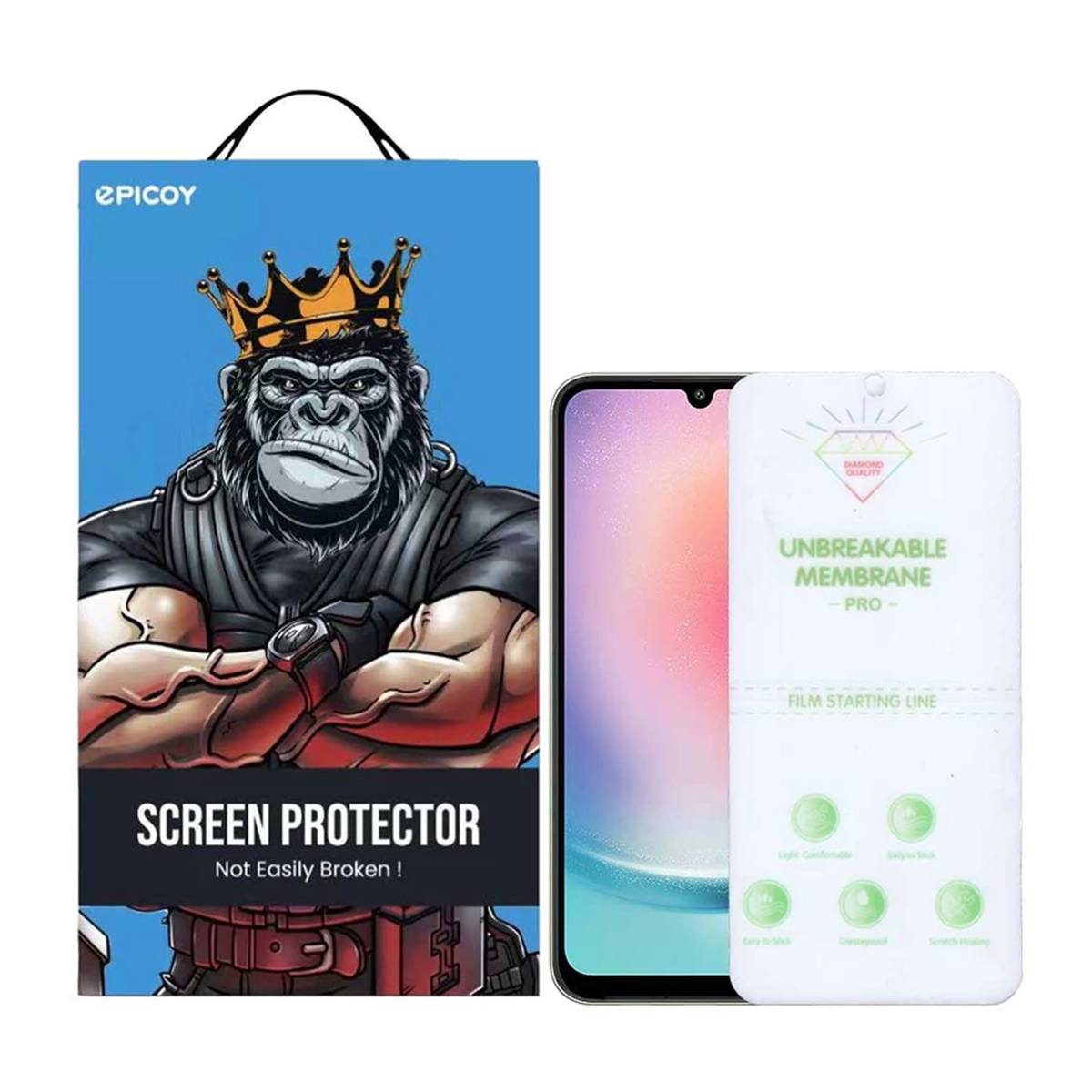 گلس گوشی سامسونگ Galaxy A24 4G اپیکوی مدل Hydrogel گلس گوشی سامسونگ Galaxy A24 4G اپیکوی مدل Hydrogel