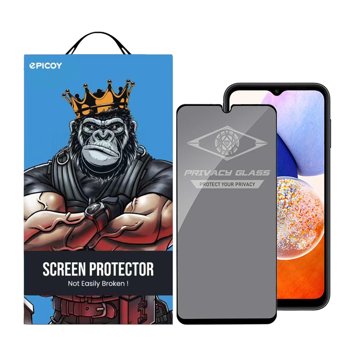 گلس گوشی سامسونگ Galaxy A23 / A14 اپیکوی پرایوسی مدل Privacy-مشکی گلس گوشی سامسونگ Galaxy A23 / A14 اپیکوی پرایوسی مدل Privacy-مشکی