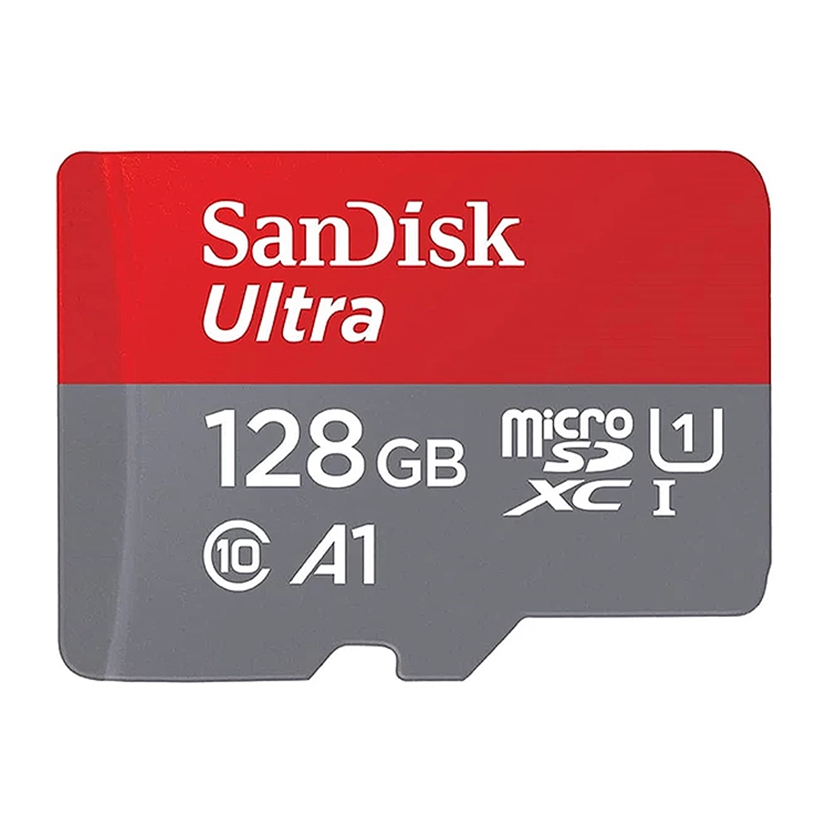 کارت حافظه microSDXC سن دیسک مدل Ultra A1 کلاس 10 استاندارد UHS-I سرعت 140MBps ظرفیت 128 گیگابایت-خاکستری - قرمز کارت حافظه microSDXC سن دیسک مدل Ultra A1 کلاس 10 استاندارد UHS-I سرعت 140MBps ظرفیت 128 گیگابایت-خاکستری - قرمز