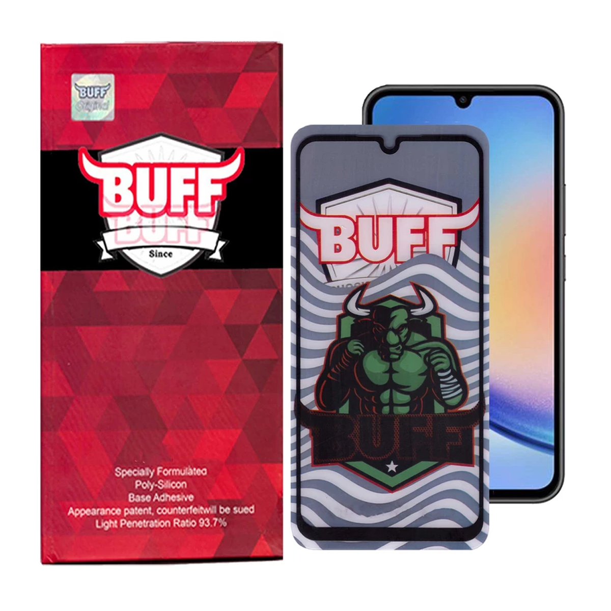 گلس گوشی سامسونگ Galaxy A24 4G بوف مدل Super Power 5D-مشکی گلس گوشی سامسونگ Galaxy A24 4G بوف مدل Super Power 5D-مشکی