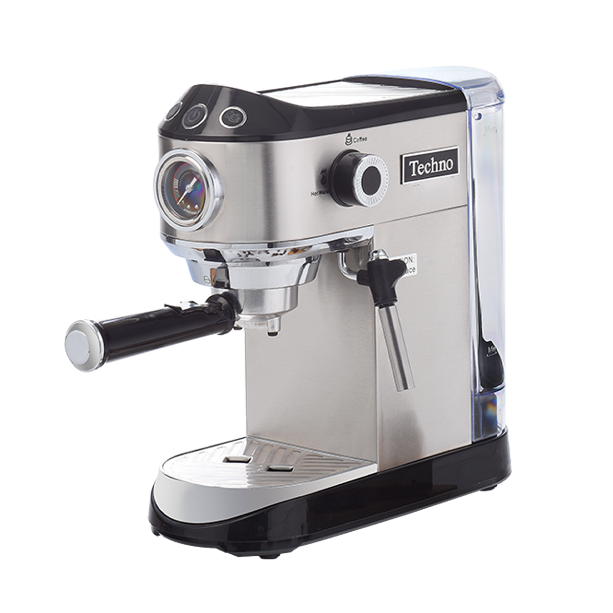 اسپرسو ساز تکنو مدل Te-820-نقرهای اسپرسو ساز تکنو مدل Te-820-نقرهای