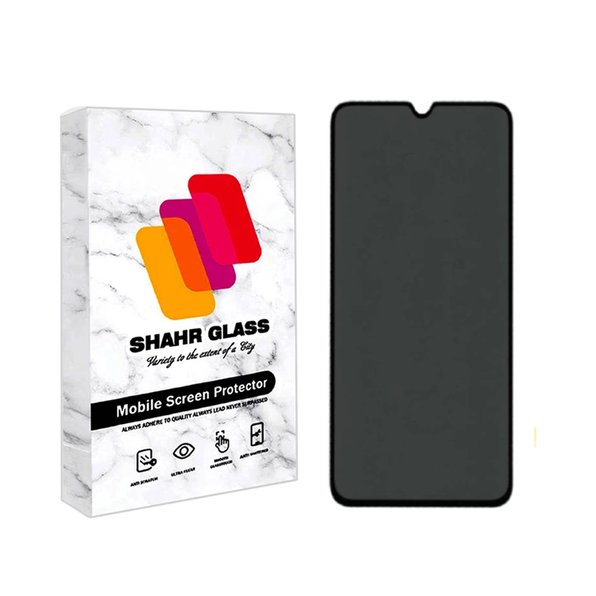 گلس گوشی رنسو Nep N9 شهر گلس پرایوسی مدل PFSR-مشکی گلس گوشی رنسو Nep N9 شهر گلس پرایوسی مدل PFSR-مشکی