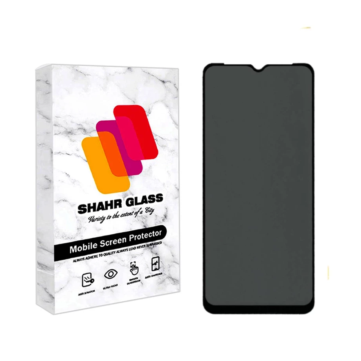 گلس گوشی آنر X7a شهر گلس پرایوسی مدل PFSR-مشکی گلس گوشی آنر X7a شهر گلس پرایوسی مدل PFSR-مشکی