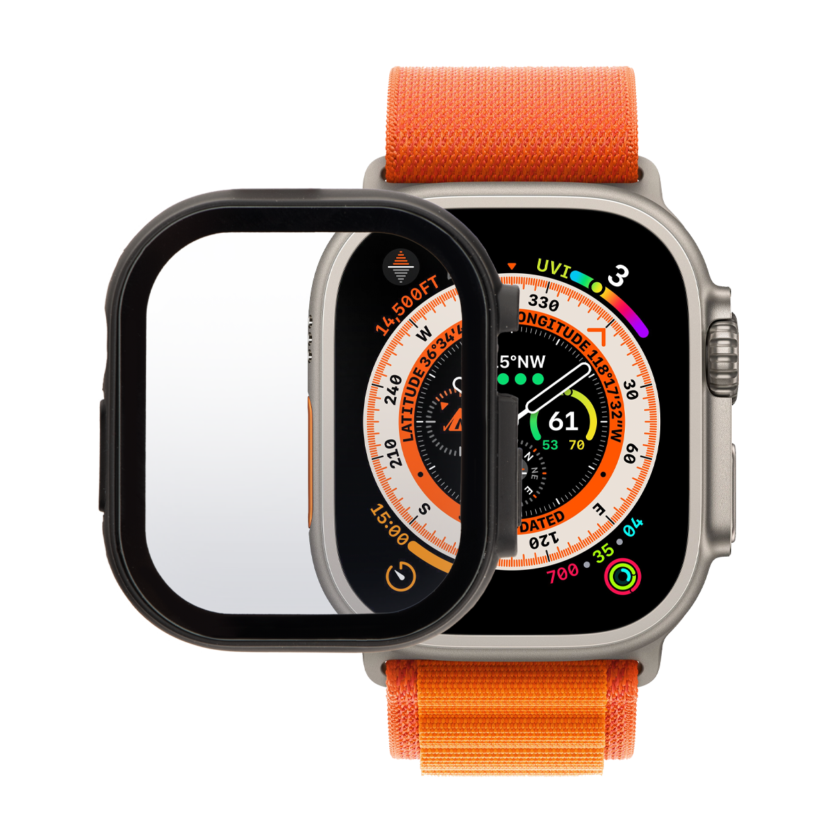 کاور ساعت هوشمند اپل Apple watch Ultra 49mm مدل 360 کاور ساعت هوشمند اپل Apple watch Ultra 49mm مدل 360