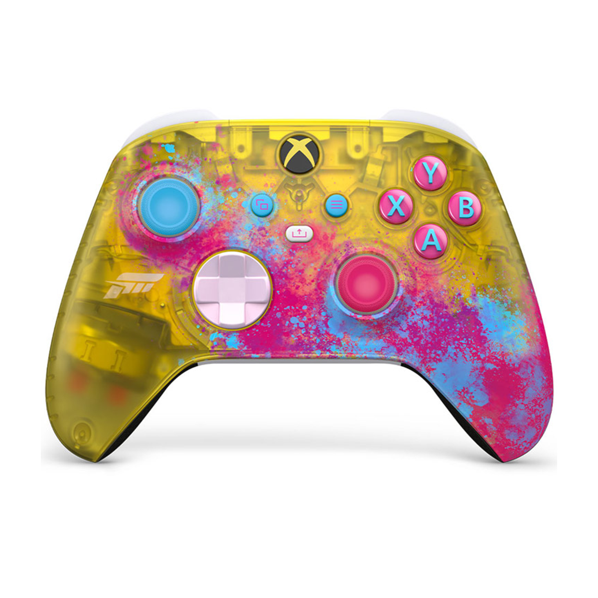 دسته ایکس باکس مدل Forza Horizon 5-زرد