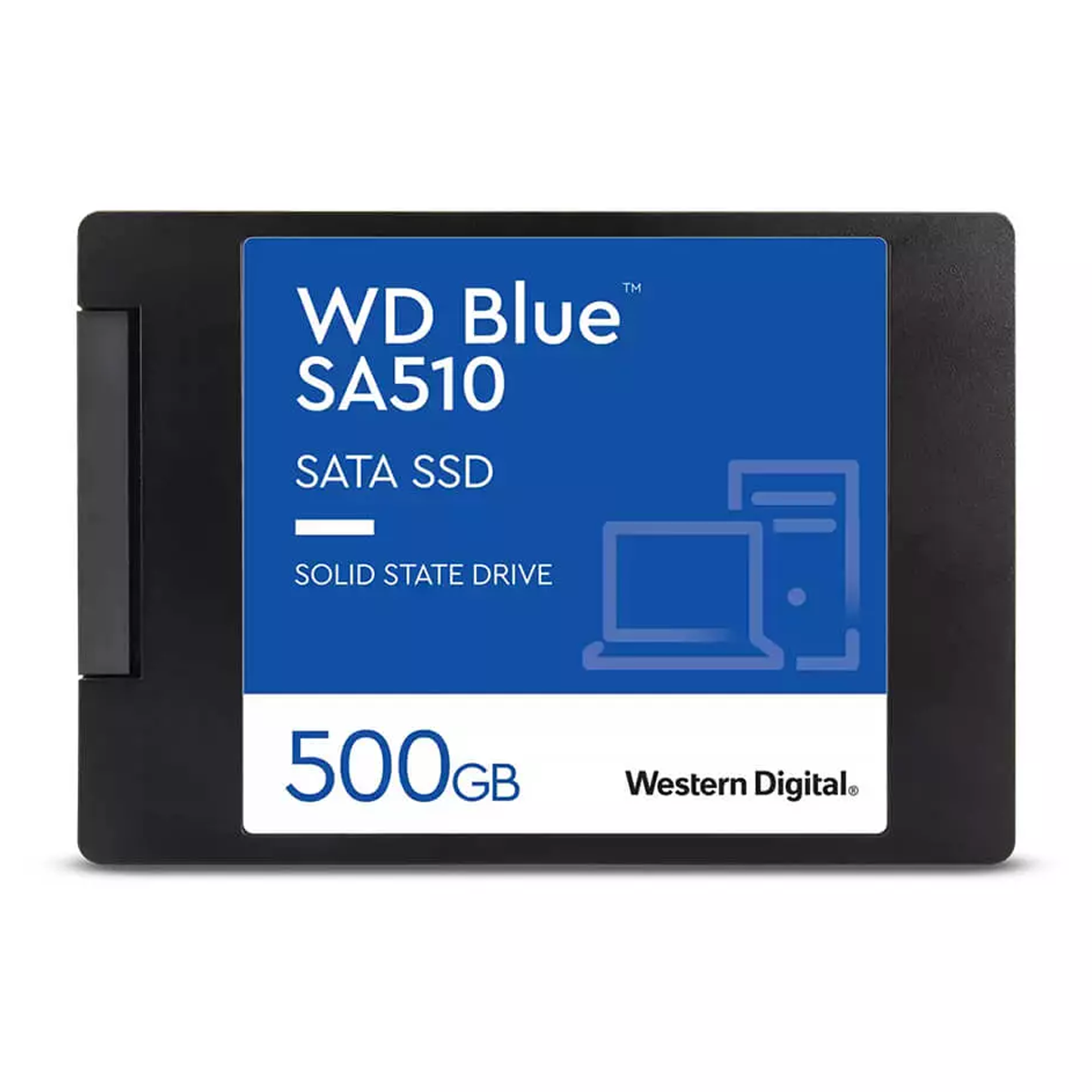 هارد اس اس دی اینترنال وسترن دیجیتال مدل WD Blue SA510 SATA  ظرفیت 500 گیگابایت-آبی