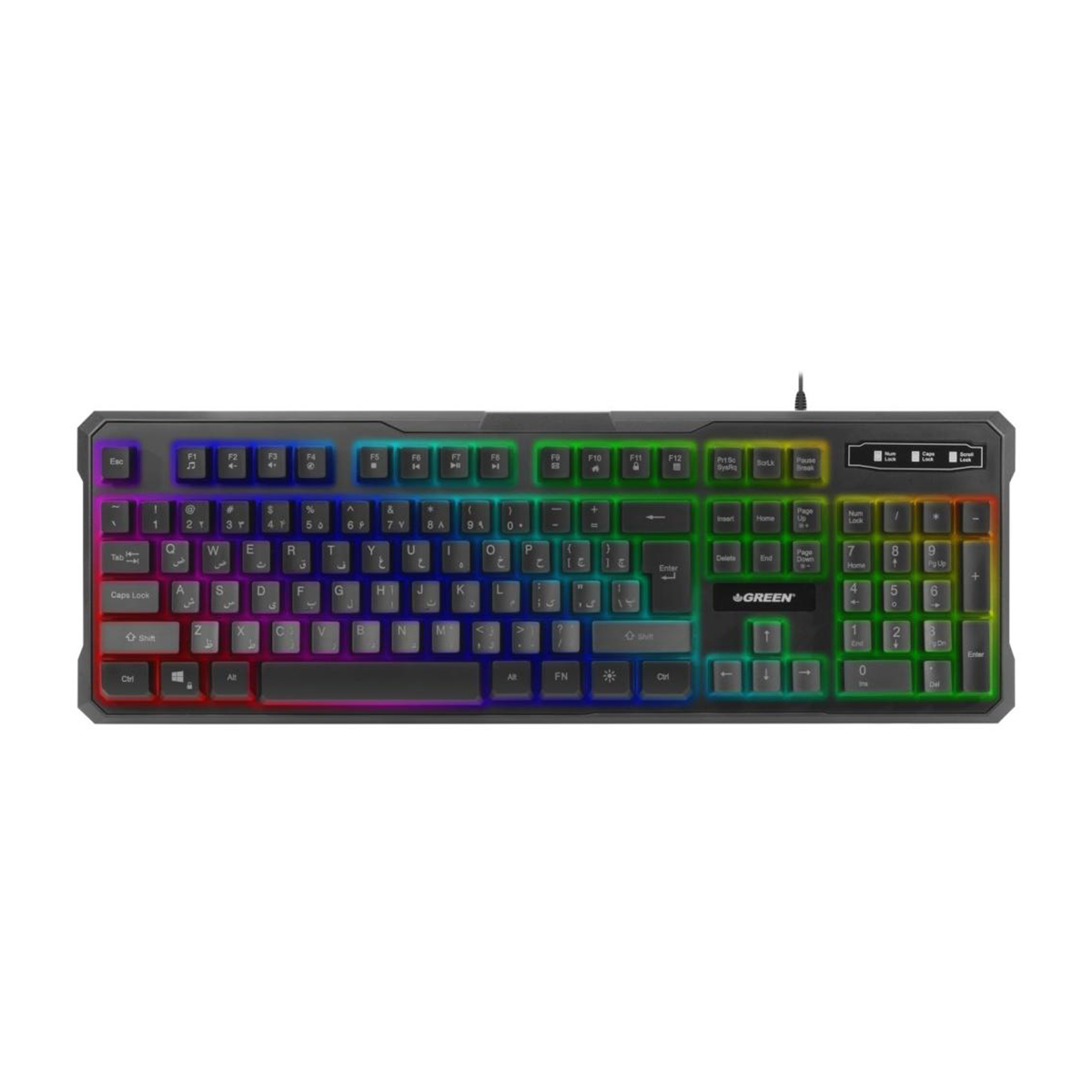 کیبورد گیمینگ گرین مدل GK601-RGB کیبورد گیمینگ گرین مدل GK601-RGB