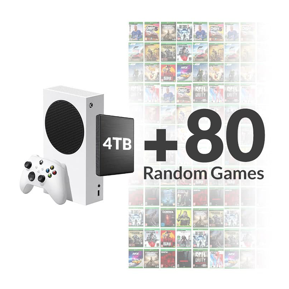 ایکس باکس سری اس با هارد چهار ترابایت Full Game  ایکس باکس سری اس با هارد چهار ترابایت Full Game