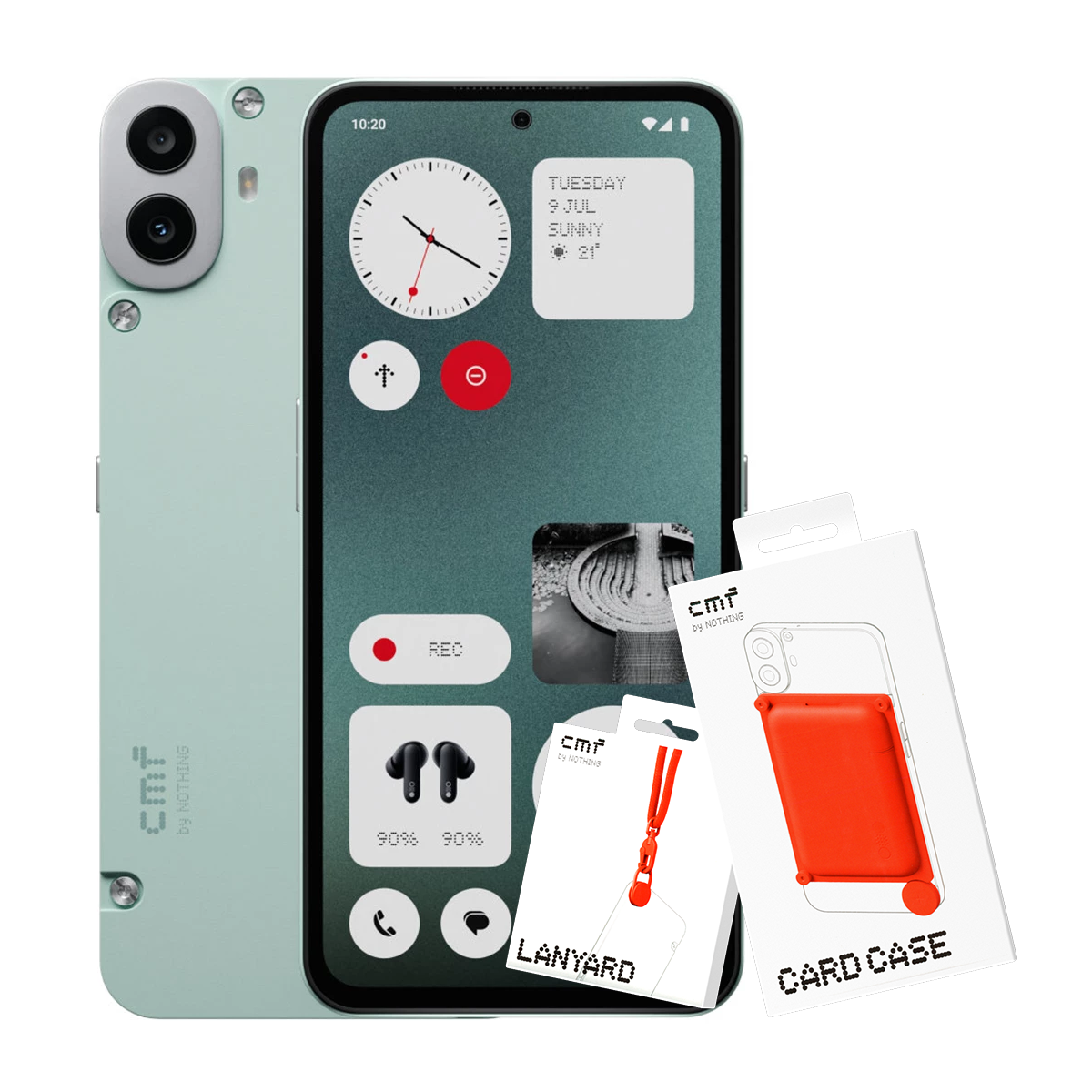 گوشی موبايل ناتینگ مدل CMF Phone 1 ظرفیت 128 گیگابایت رم 8 گیگابایت به همراه هدیه کیف کارت CMF و بند آویز CMF