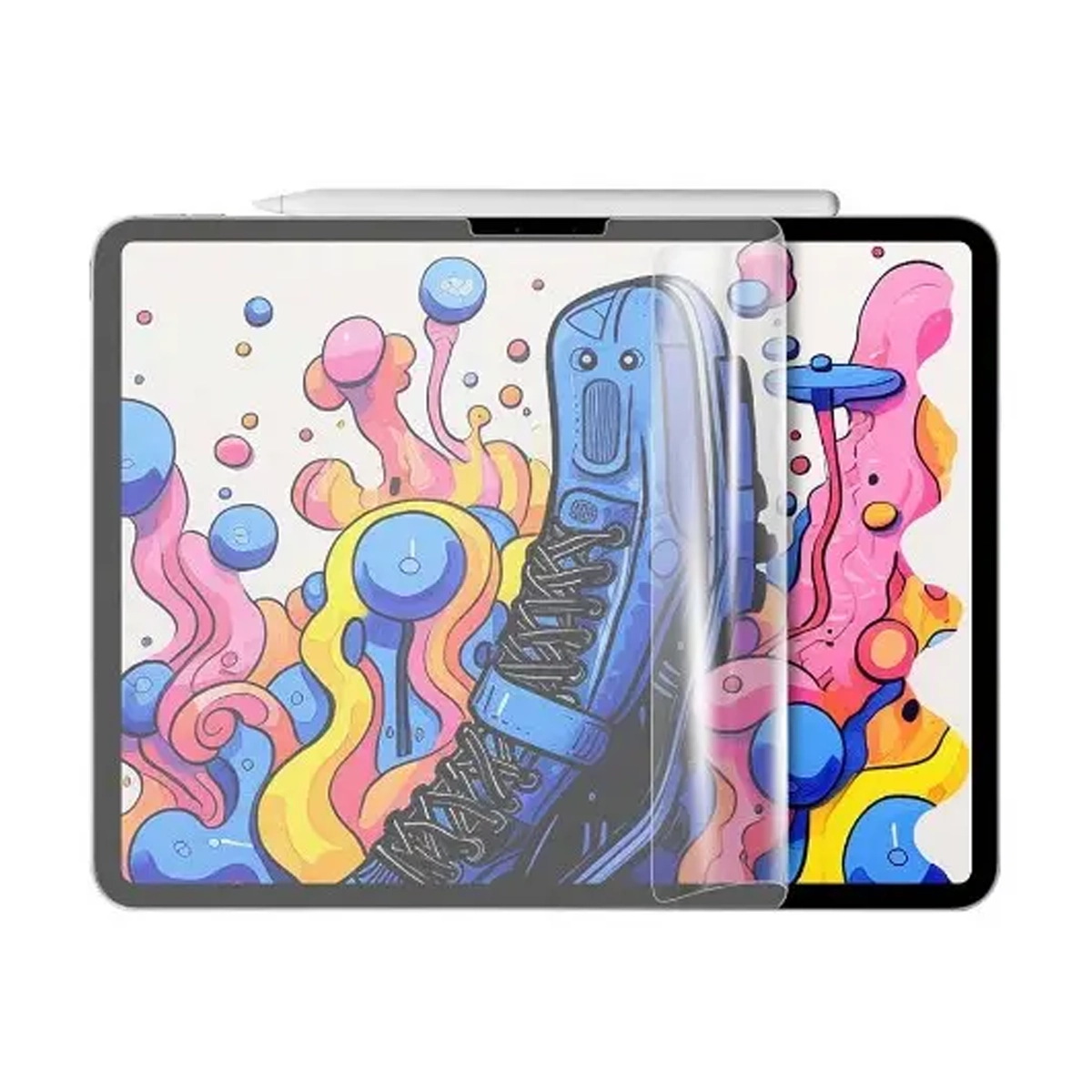 محافظ صفحه نمایش تبلت اپل iPad Air 13 inch 2024 جی سی پال مدل PaperTech-بی رنگ شفاف محافظ صفحه نمایش تبلت اپل iPad Air 13 inch 2024 جی سی پال مدل PaperTech-بی رنگ شفاف