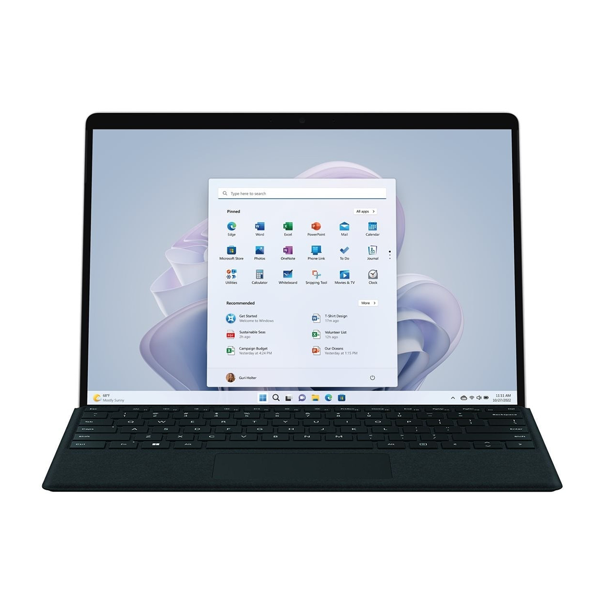 تبلت مایکروسافت مدل Surface Pro 9 i5 ظرفیت 128 گیگابایت رم 8 گیگابایت با کیبورد Black Type Cove تبلت مایکروسافت مدل Surface Pro 9 i5 ظرفیت 128 گیگابایت رم 8 گیگابایت با کیبورد Black Type Cove