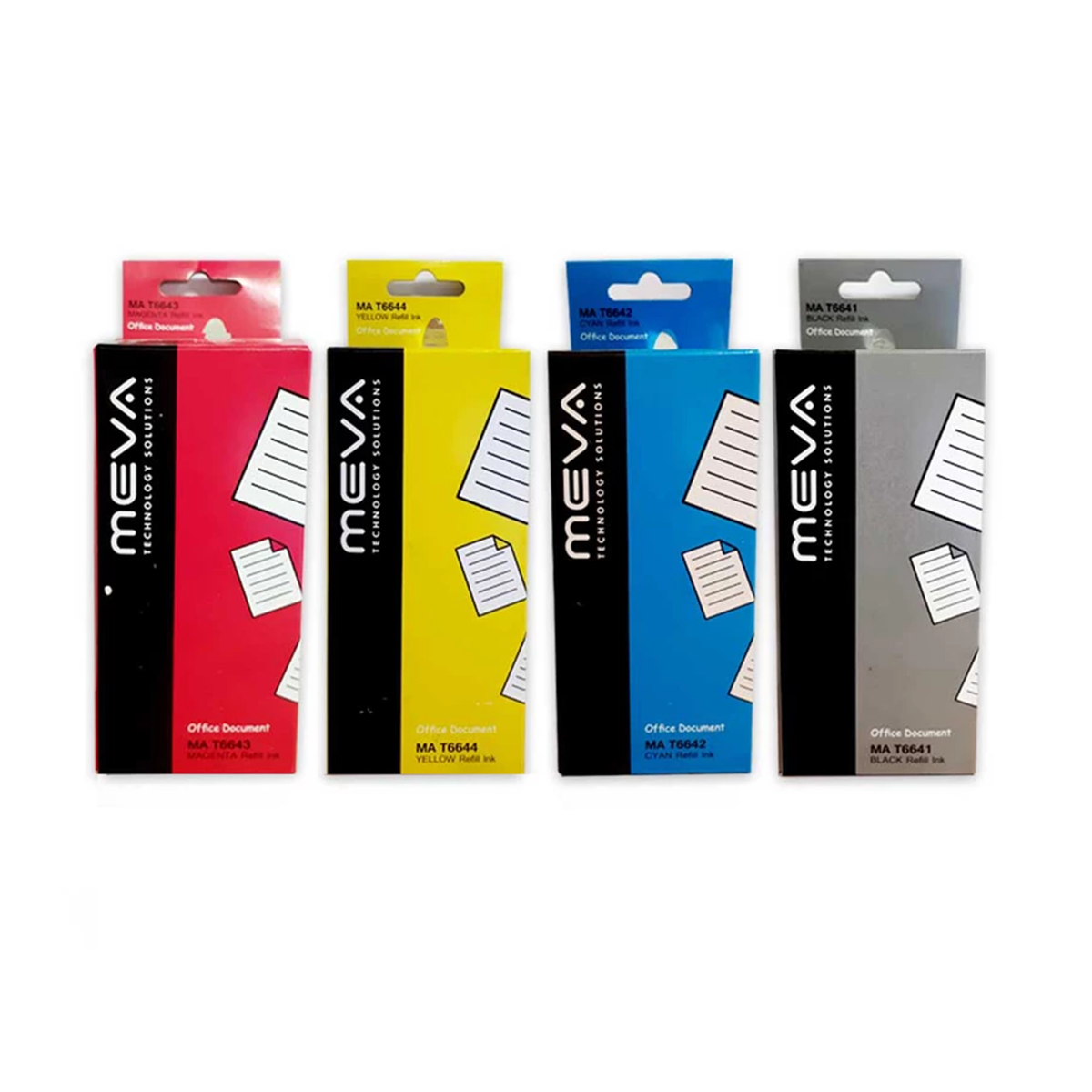 جوهر پرینتر میوا مدل 4 رنگ جوهر پرینتر میوا مدل 4 رنگ