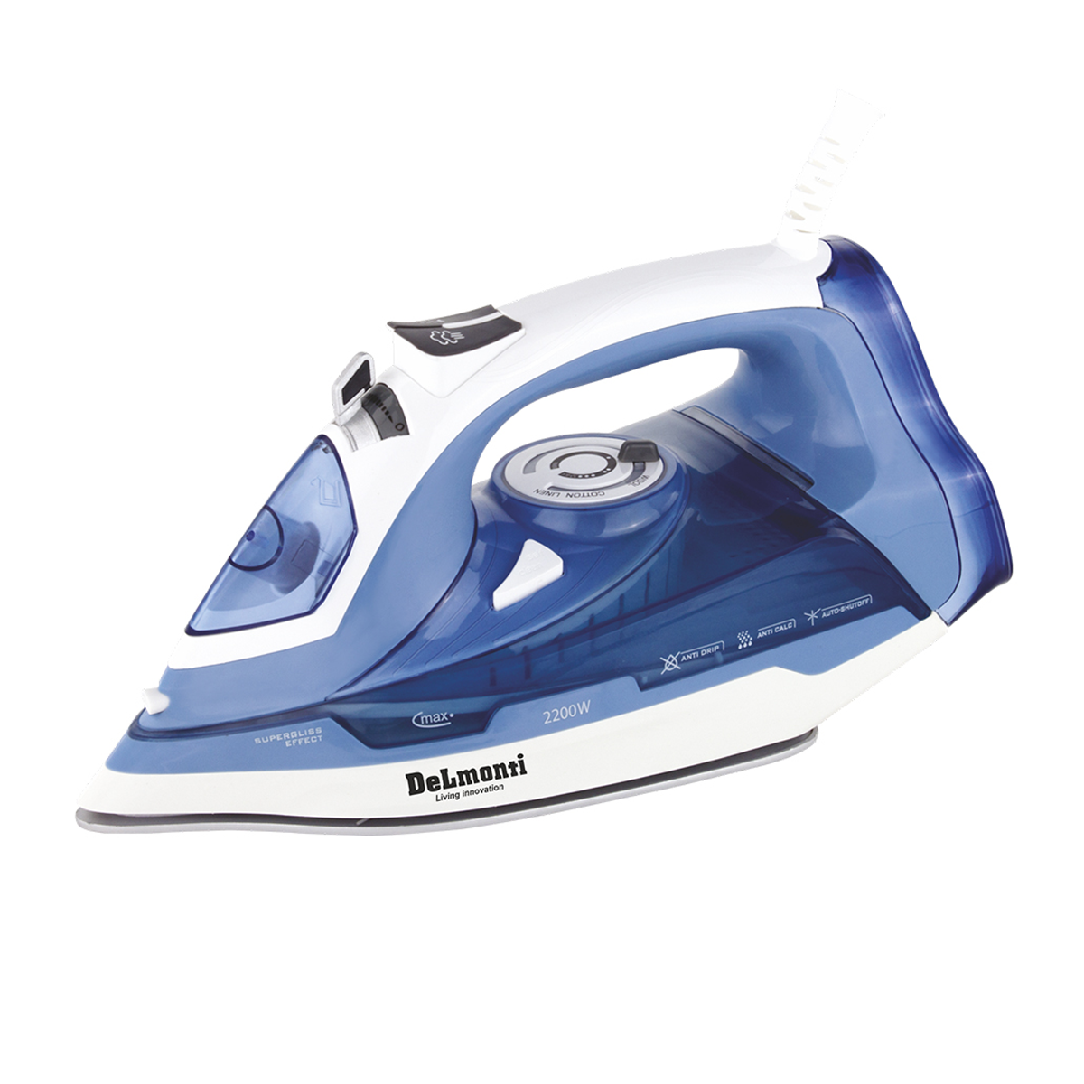 اتو بخار دلمونتی مدل DL 965-آبی اتو بخار دلمونتی مدل DL 965-آبی