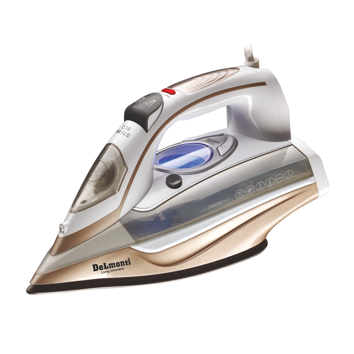 اتو بخار دلمونتی مدل DL 925-طلایی اتو بخار دلمونتی مدل DL 925-طلایی