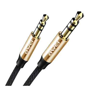  کابل انتقال صدای آوی مدل AUX-001 به طول 1 متر-مشکی