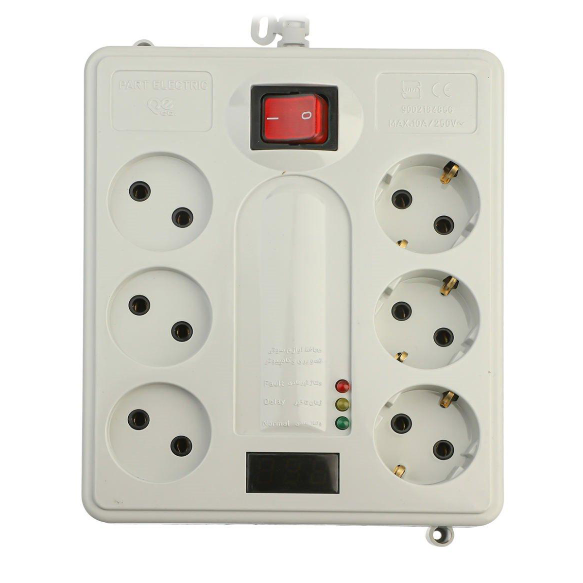 چند راهی برق محافظ دار پارت الکتریک مدل 2060 چند راهی برق محافظ دار پارت الکتریک مدل 2060