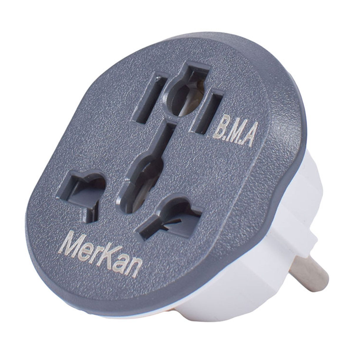 تبدیل 3 به 2 برق مرکان مدل B.M.A-خاکستری تبدیل 3 به 2 برق مرکان مدل B.M.A-خاکستری