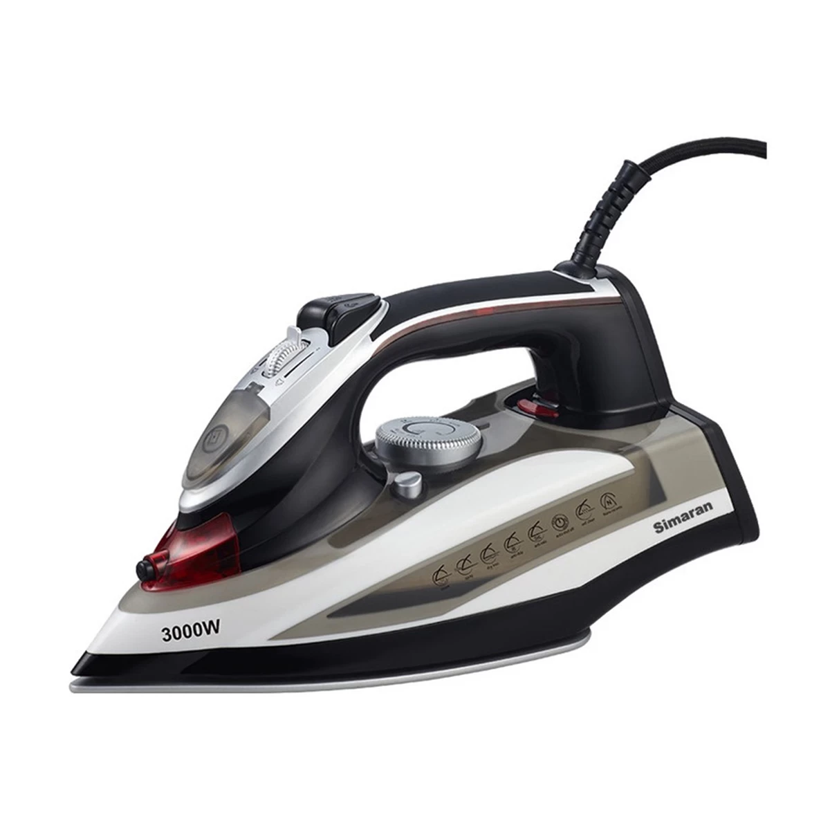 اتو بخار سیماران مدل SSL-8808-طوسی اتو بخار سیماران مدل SSL-8808-طوسی