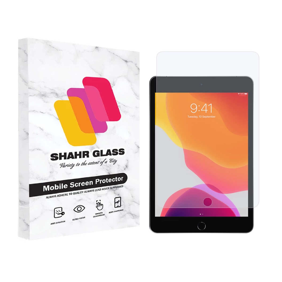 گلس تبلت اپل iPad Mini 1 شهر گلس مدل UCCT3 -بی رنگ شفاف گلس تبلت اپل iPad Mini 1 شهر گلس مدل UCCT3 -بی رنگ شفاف