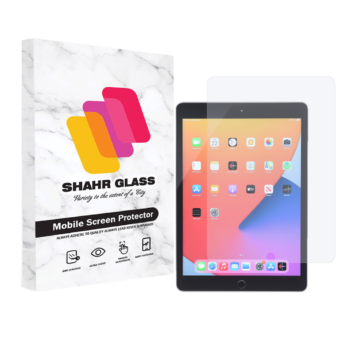 گلس تبلت اپل iPad Air 3 شهر گلس مدل UCCT2-بی رنگ شفاف گلس تبلت اپل iPad Air 3 شهر گلس مدل UCCT2-بی رنگ شفاف