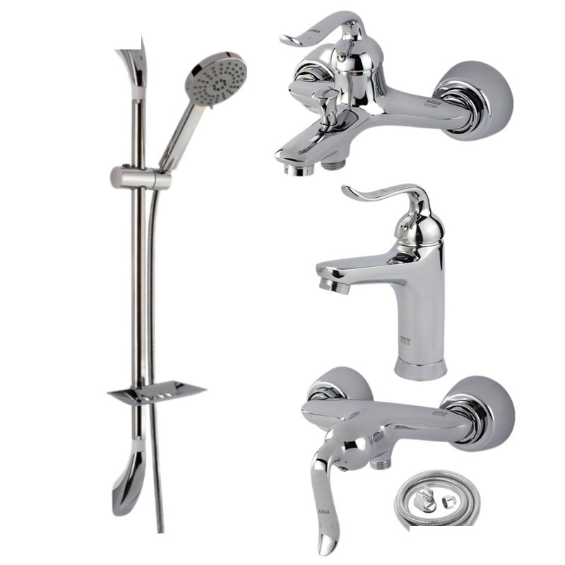 ست شیرآلات کسری مدل رابین مجموعه 5 عددی ست شیرآلات کسری مدل رابین مجموعه 5 عددی