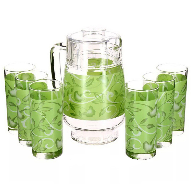 ست پارچ و لیوان 7 پارچه لومینارک مدل پلنیتود ست پارچ و لیوان 7 پارچه لومینارک مدل پلنیتود