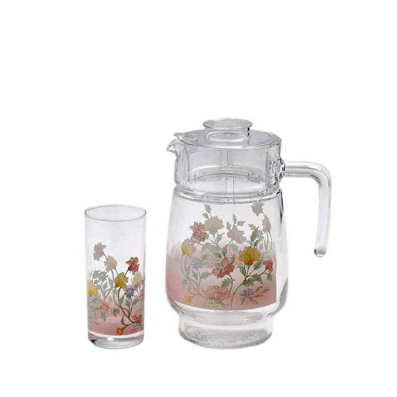 ست پارچ و لیوان 7 پارچه لومینارک مدل ELISE ست پارچ و لیوان 7 پارچه لومینارک مدل ELISE