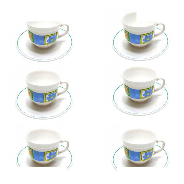 سرویس چای خوری 12 پارچه لومینارک مدل والنسول