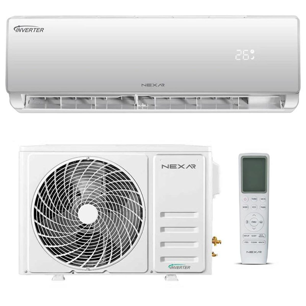 کولر گازی 12 هزار نکسار مدل NAC-TV12ELN1A کولر گازی 12 هزار نکسار مدل NAC-TV12ELN1A