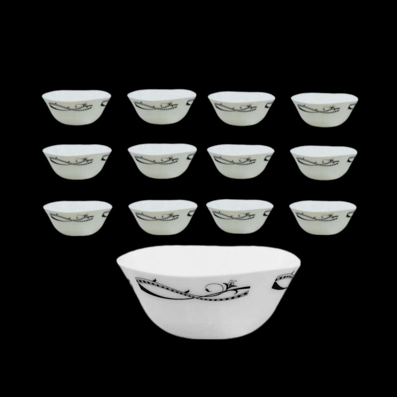 کاسه سالاد اوپال مدل وورتکس 04 به همراه پیاله ماست مجموعه 13 عددی کاسه سالاد اوپال مدل وورتکس 04 به همراه پیاله ماست مجموعه 13 عددی