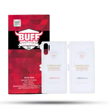 محافظ صفحه نمایش بوف مدل Hydrogel مناسب برای گوشی سامسونگ Galaxy Note 10 Plus  -بی رنگ شفاف