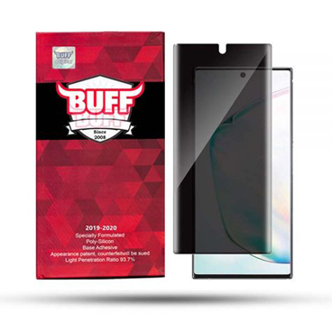گلس بوف Samsung Galaxy Note 10 Plus مدل Silicone Privacy-مشکی  گلس بوف Samsung Galaxy Note 10 Plus مدل Silicone Privacy-مشکی