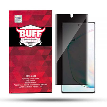 گلس بوف Samsung Galaxy Note 10 مدل Silicone Privacy-مشکی  گلس بوف Samsung Galaxy Note 10 مدل Silicone Privacy-مشکی