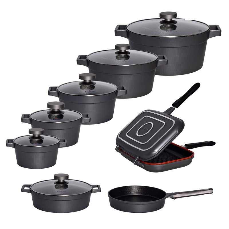 سرویس پخت و پز 15 پارچه دیاموند یونیک کد 8521 سرویس پخت و پز 15 پارچه دیاموند یونیک کد 8521