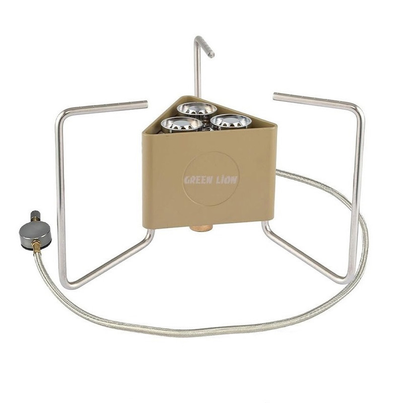 اجاق سفری گرین لاین مدل Foldable Camping 3 burner اجاق سفری گرین لاین مدل Foldable Camping 3 burner