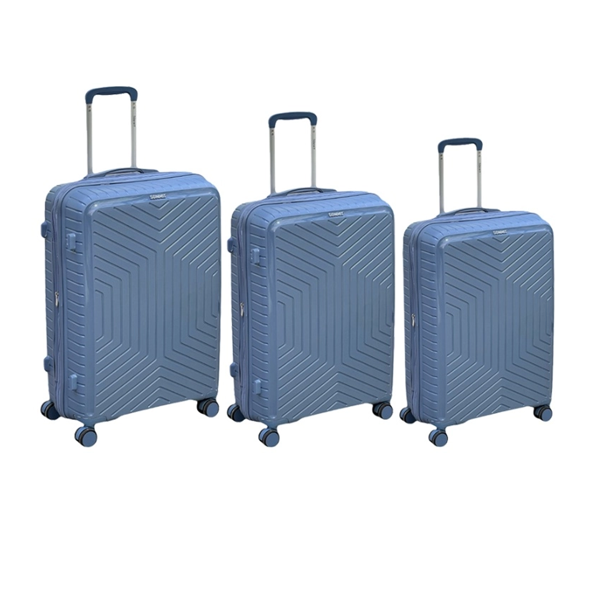 چمدان مسافرتی سامیت مدل SOM925 SERIES مجموعه ۳ عددی-آبی چمدان مسافرتی سامیت مدل SOM925 SERIES مجموعه ۳ عددی-آبی