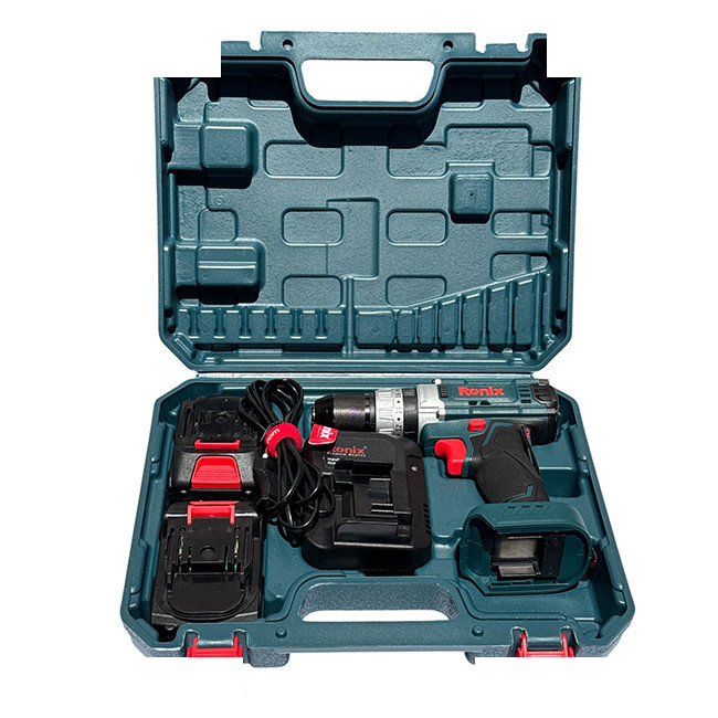 دریل پیچ گوشتی ۱۰ میلی متری ۱۶ ولت رونیکس مدل 8615i دریل پیچ گوشتی ۱۰ میلی متری ۱۶ ولت رونیکس مدل 8615i