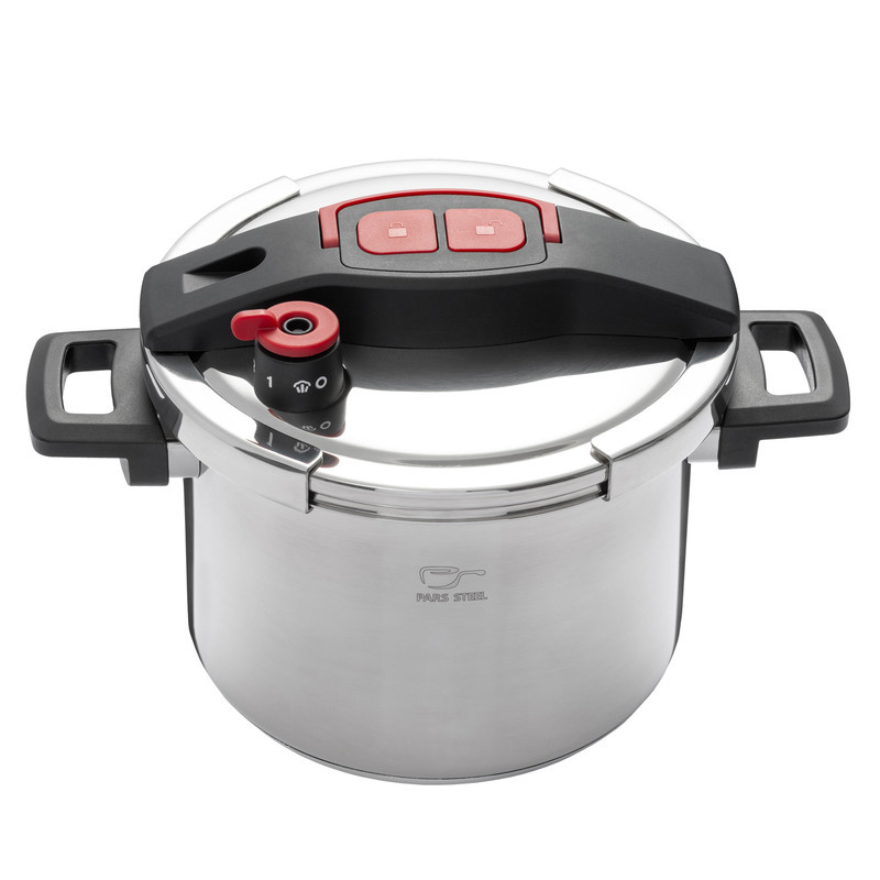 زودپز پارس استیل مدل کلیپسو گنجایش 6 لیتر زودپز پارس استیل مدل کلیپسو گنجایش 6 لیتر