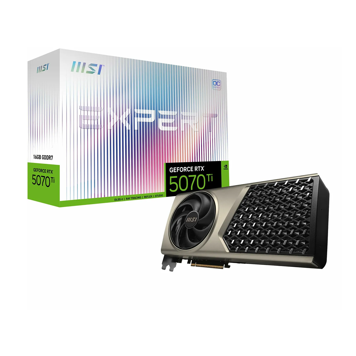 کارت گرافیک ام اس آی مدل GeForce RTX 5070 Ti 16GB Expert OC کارت گرافیک ام اس آی مدل GeForce RTX 5070 Ti 16GB Expert OC