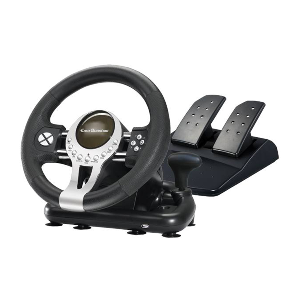 فرمان گیمینگ یورو کوانتوم مدل 5in1 -مشکی فرمان گیمینگ یورو کوانتوم مدل 5in1 -مشکی