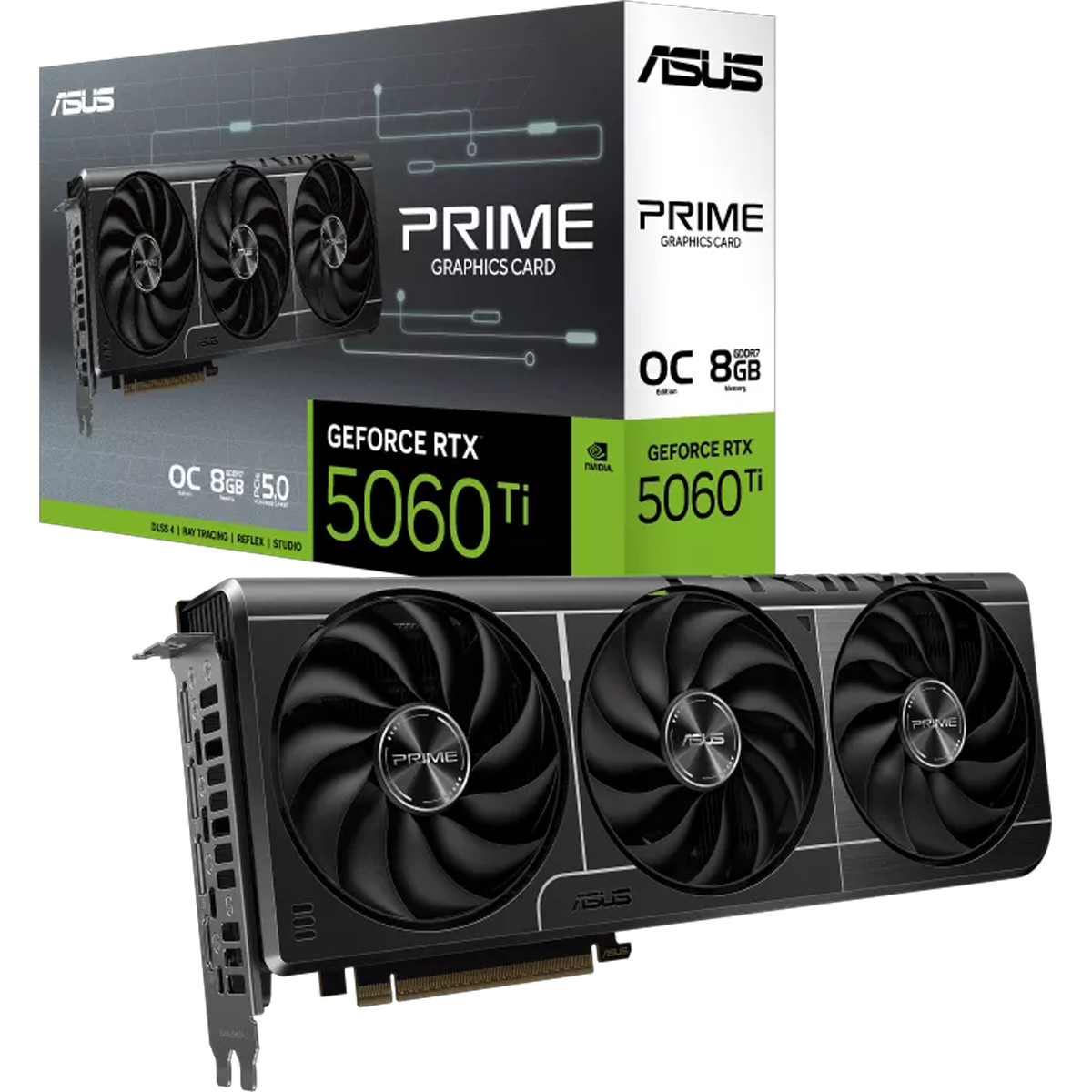 کارت گرافیک ایسوس مدل PRIME GeForce RTX™ 5060 Ti 8GB GDDR7 OC Edition کارت گرافیک ایسوس مدل PRIME GeForce RTX™ 5060 Ti 8GB GDDR7 OC Edition
