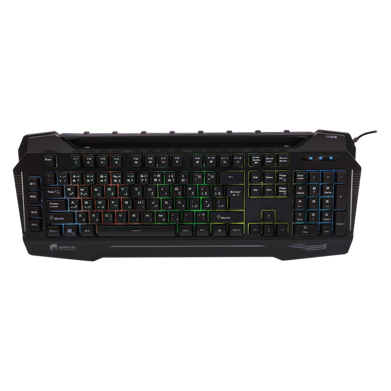 کیبورد گیمینگ گرین مدل GK702-RGB، Full-Size نورپردازی RGB کیبورد گیمینگ گرین مدل GK702-RGB، Full-Size نورپردازی RGB