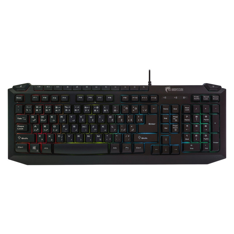 کیبورد گیمینگ گرین مدل GK701-RGB نورپردازی RGB Full-Size کیبورد گیمینگ گرین مدل GK701-RGB نورپردازی RGB Full-Size