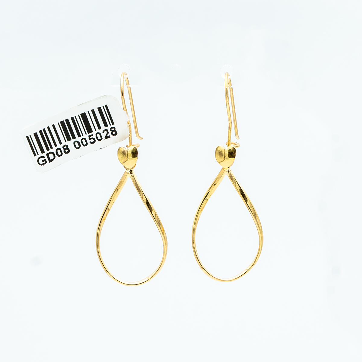 گوشواره طلا 18 عیار زنانه گالری عرفان مدل هندسی کد 5027 گوشواره طلا 18 عیار زنانه گالری عرفان مدل هندسی کد 5027