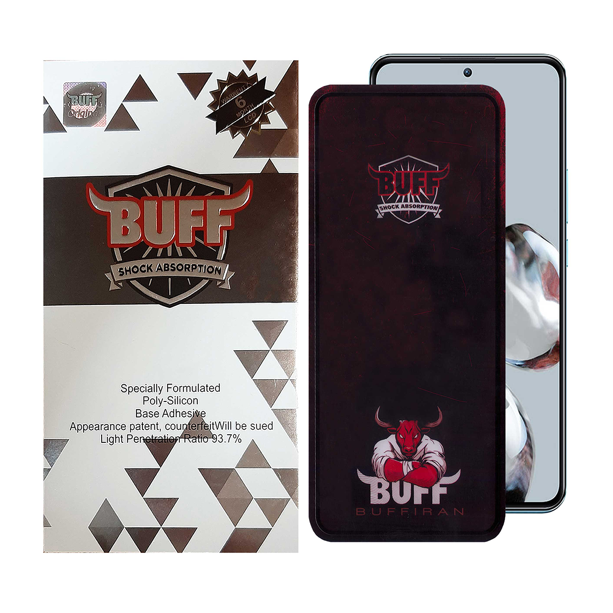 گلس گوشی شیائومی Mi 11T - 12T - 12T Pro بوف مدل Muscle-Bull-G-مشکی گلس گوشی شیائومی Mi 11T - 12T - 12T Pro بوف مدل Muscle-Bull-G-مشکی