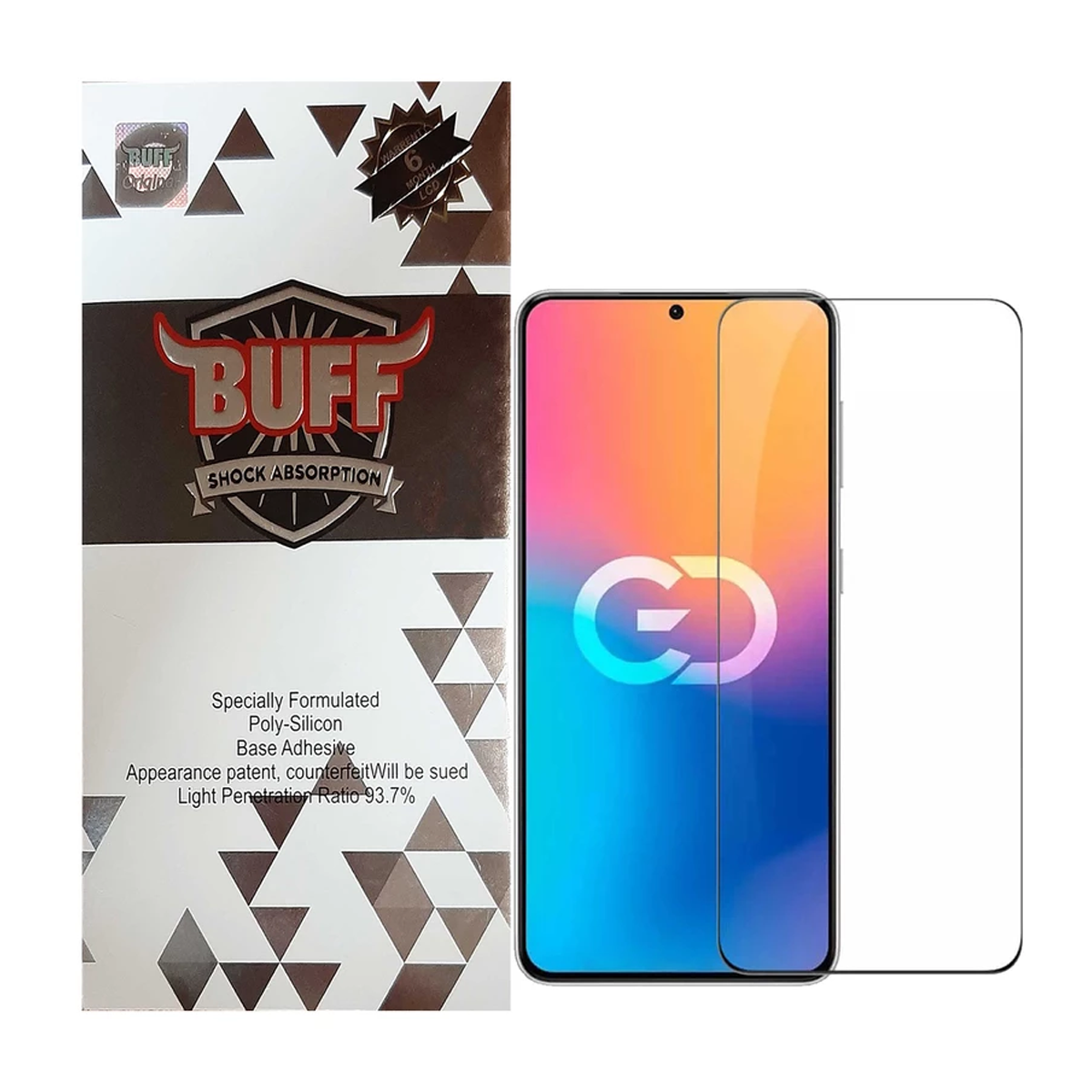 گلس گوشی هوآوی P50-P50E بوف مدل 5D-G-مشکی گلس گوشی هوآوی P50-P50E بوف مدل 5D-G-مشکی