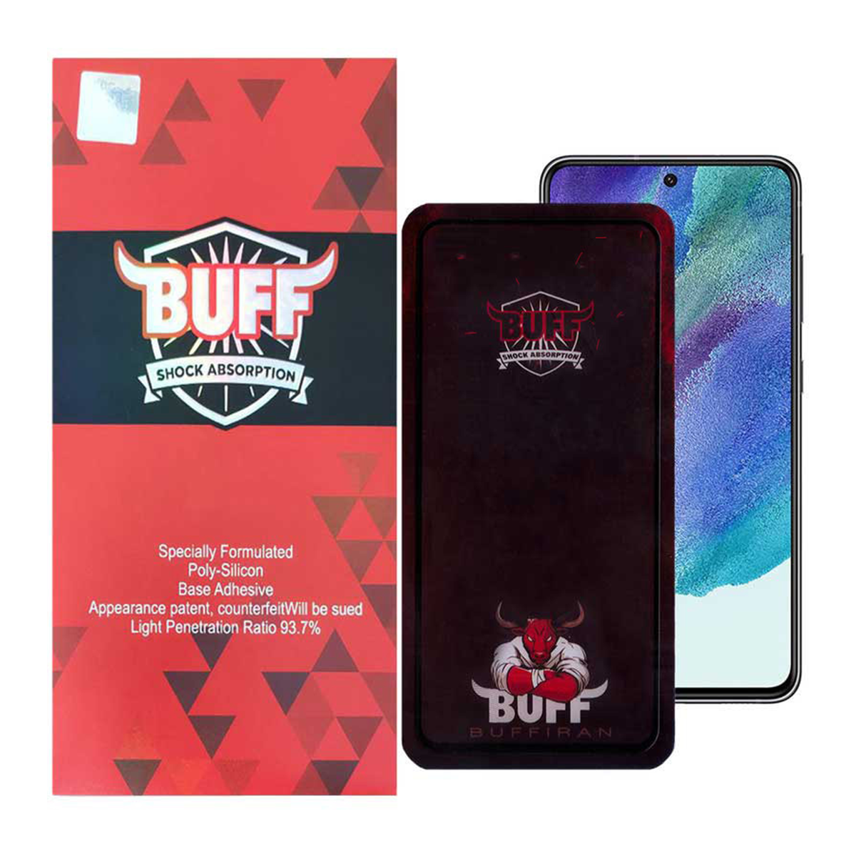 گلس گوشی سامسونگ Galaxy S21 FE 5G بوف مدل Muscle-Bull-مشکی گلس گوشی سامسونگ Galaxy S21 FE 5G بوف مدل Muscle-Bull-مشکی