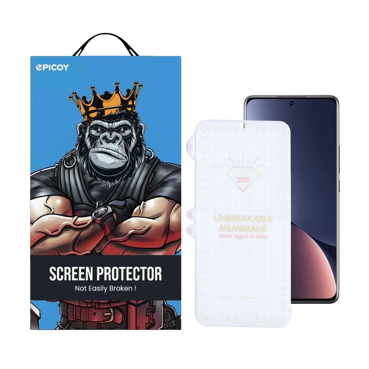 گلس گوشی شیائومی 12-12X-12S اپیکوی مدل Hydrogel-مشکی گلس گوشی شیائومی 12-12X-12S اپیکوی مدل Hydrogel-مشکی